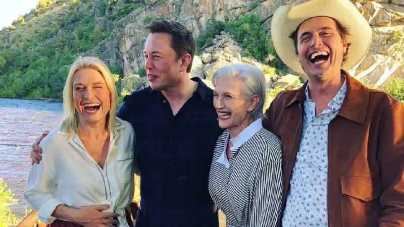 Elon Musk's family and educational background
