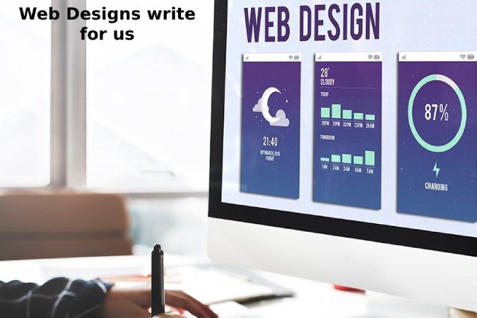 Web Designs write for us