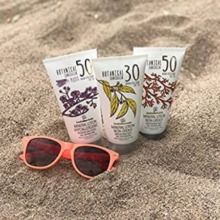 Australian gold botanical mineral sunscreen tinted face sunscreen lotion - spf50 - 3oz (1)