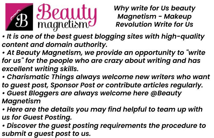 Why write for beautymagnetism