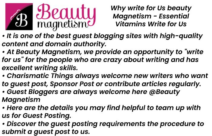 Why write for beautymagnetism 