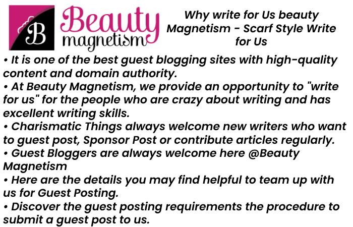 Why write for beautymagnetism 