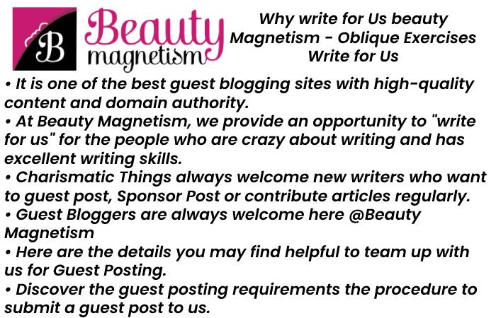 Why write for beautymagnetism