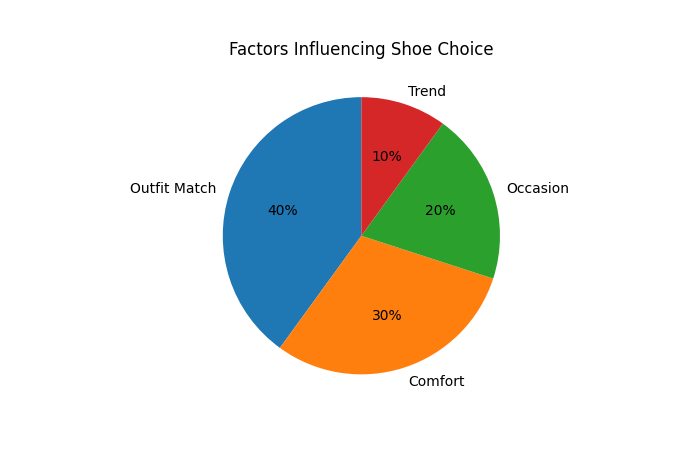 factors influencing shoe choice