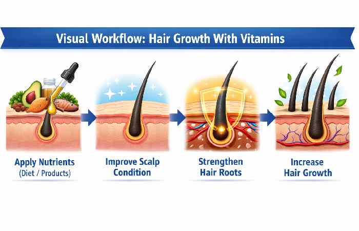 hair growth with vitamins