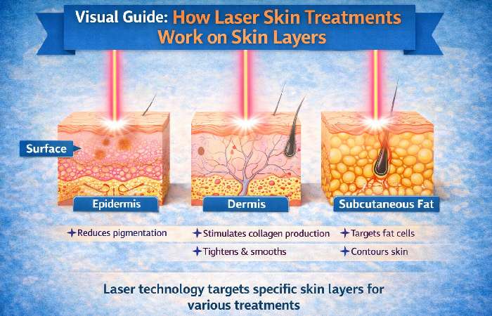 laser skin treatments work on skin