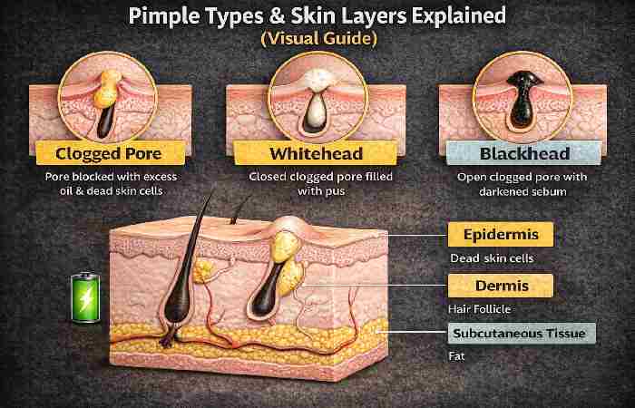 pimple types