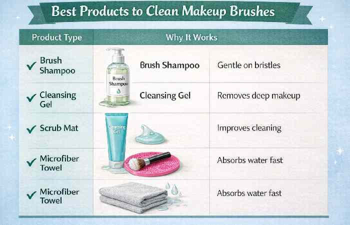 best products to clean makeup brushes