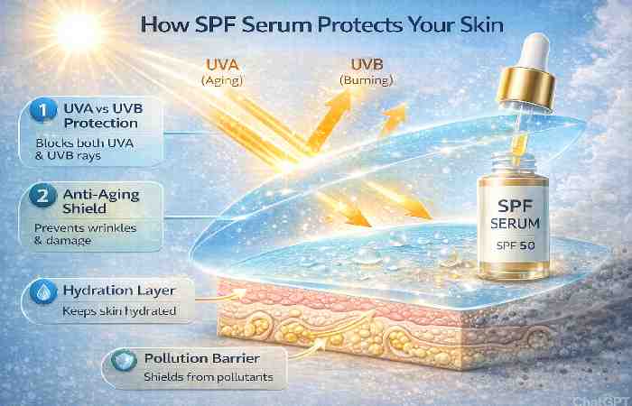 how spf serum protects your skin