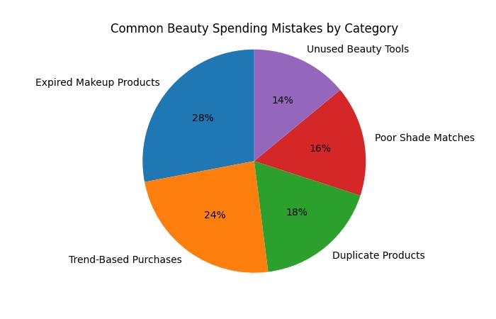 where most beauty money is wasted
