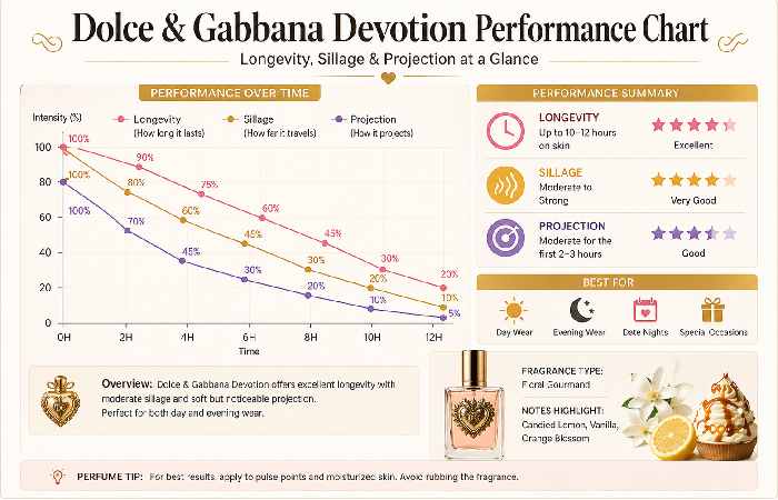 dolce & gabbana devotion performance chart