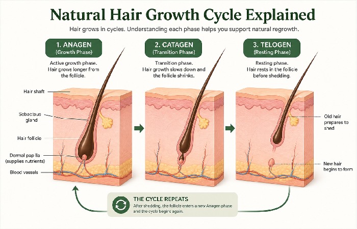 natural hair growth cycle explained